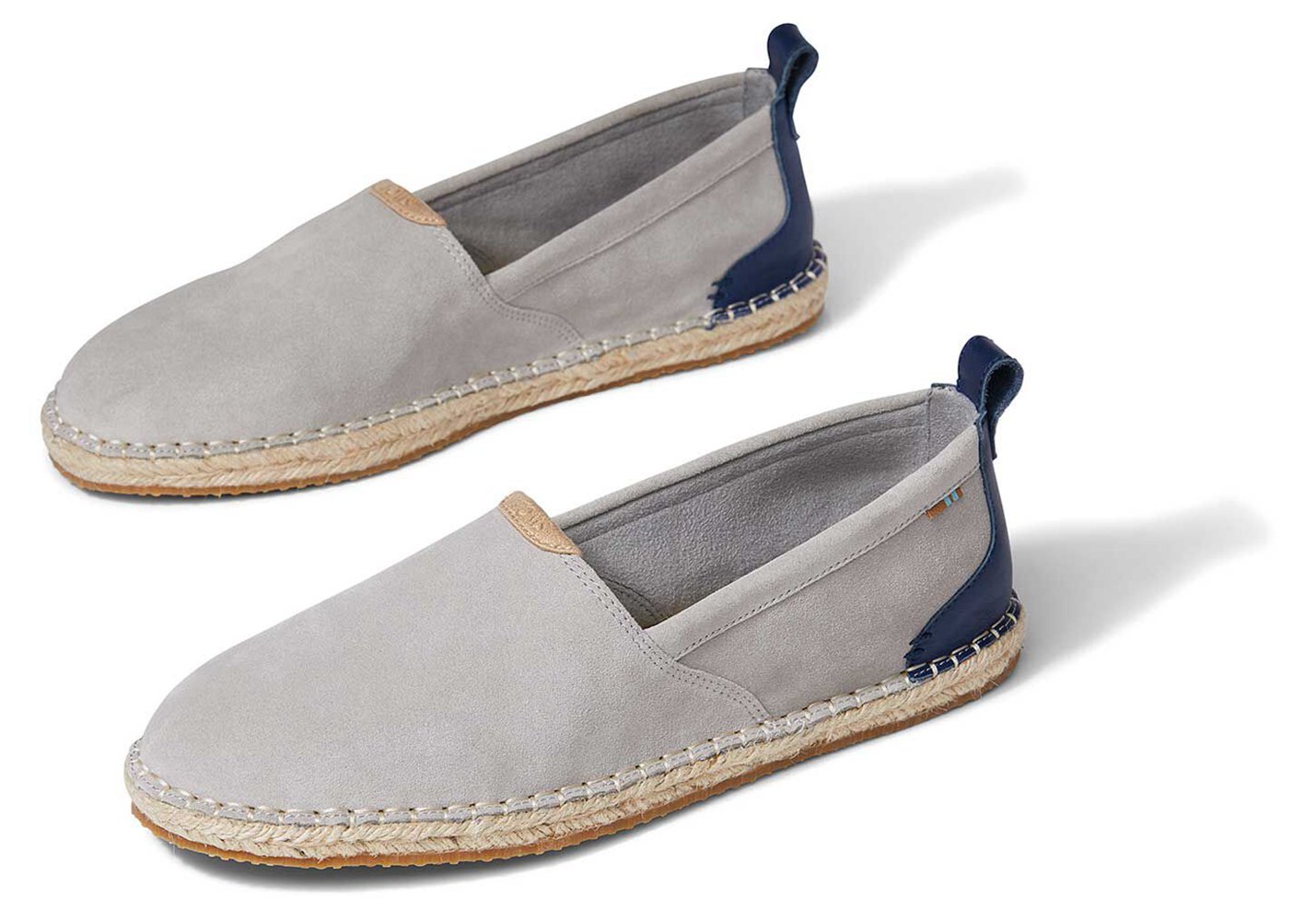 Toms Espadryle Męskie Szare - Arta - 31NYZLAXP